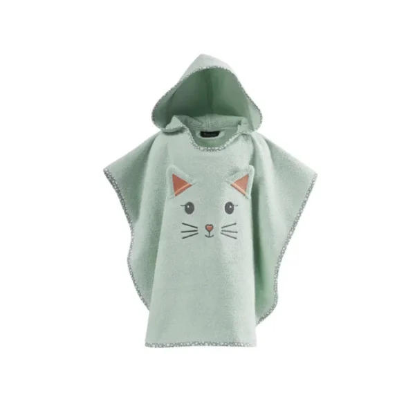 Poncho de bain enfant Misty Le chat, Sensei