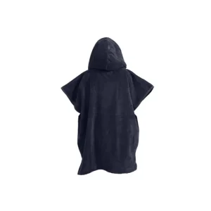 Poncho de bain enfant velours Beach Bleu Nuit, Sensei