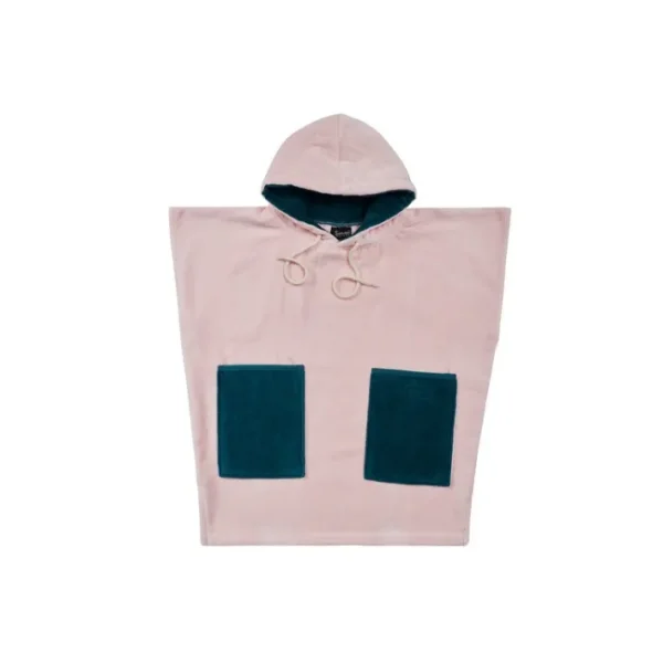 Poncho de bain enfant velours Beach Poudre, Sensei