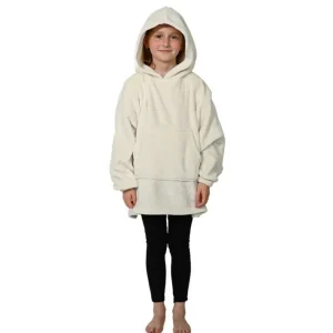 Poncho polaire pour enfant à capuche Ginger Neige, Sensei