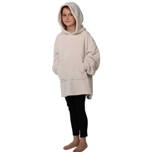 Poncho polaire pour enfant à capuche Ginger Pétale, Sensei