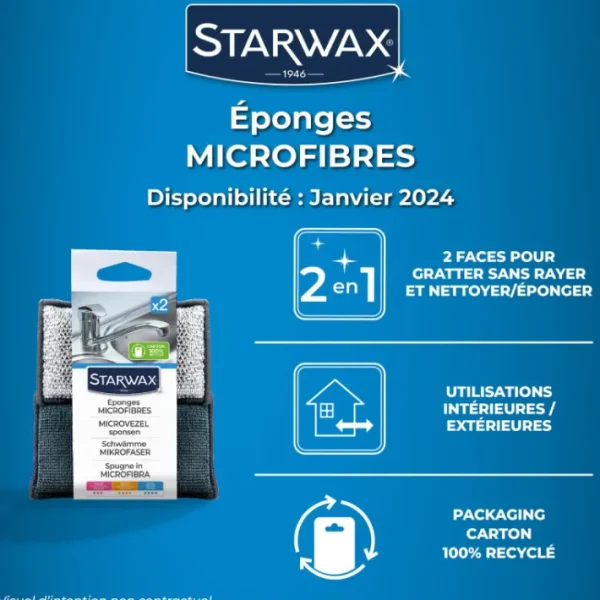 Éponges microfibres, Starwax