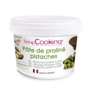 Pâte de praliné pistaches, ScrapCooking