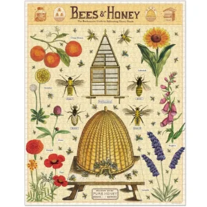 Puzzle 1000 pièces Abeilles, Cavallini & Co