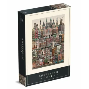 Puzzle 1000 pièces Amsterdam, Martin Schwartz