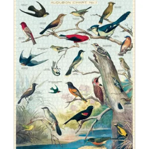 Puzzle 1000 pièces Audubon, Cavallini & Co