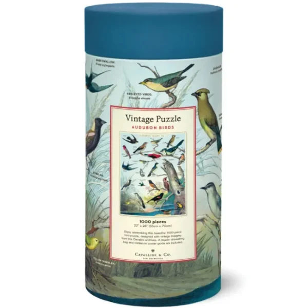 Puzzle 1000 pièces Audubon, Cavallini & Co