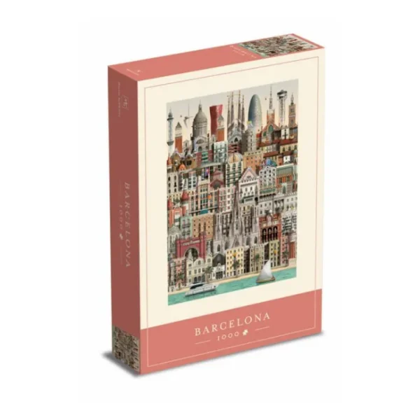 Puzzle 1000 pièces Barcelone, Martin Schwartz