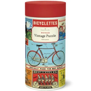 Puzzle 1000 pièces Bicyclettes, Cavallini & Co