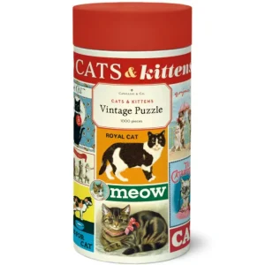 Puzzle 1000 pièces Chats, Cavallini & Co