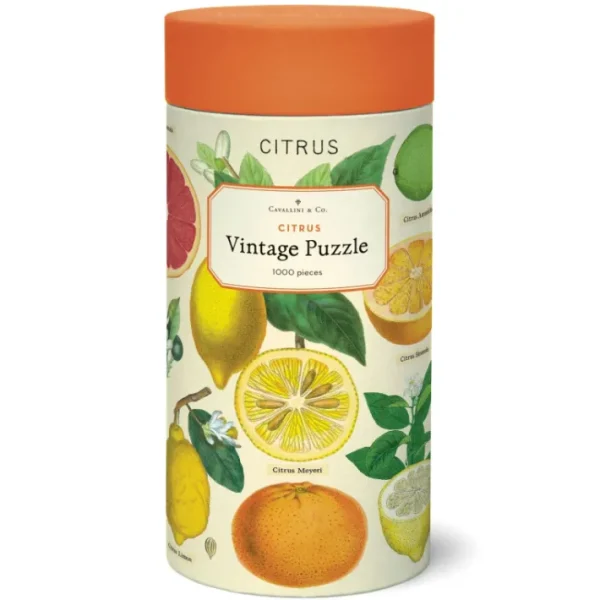 Puzzle 1000 pièces Citrus, Cavallini & Co