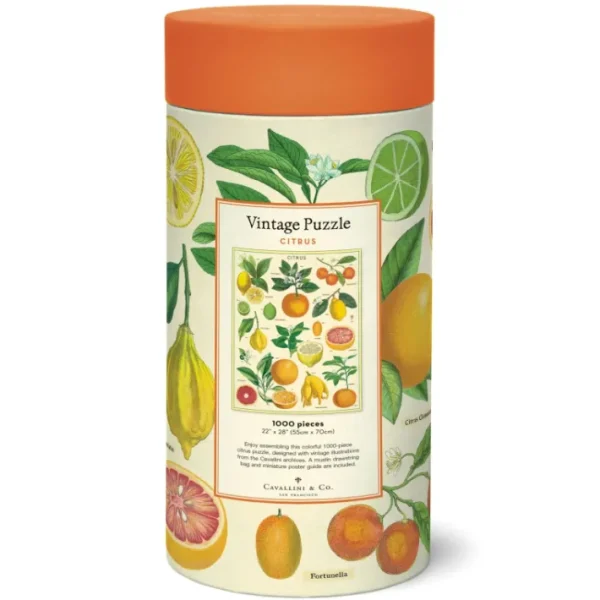 Puzzle 1000 pièces Citrus, Cavallini & Co
