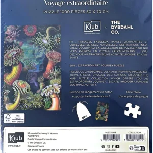Puzzle de 1000 pièces Algues Marines, Kiub