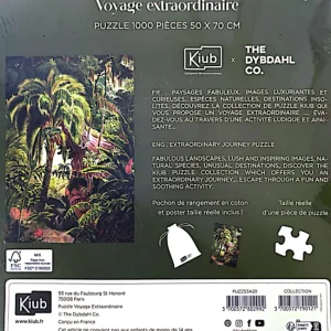 Puzzle de 1000 pièces Forêt Tropicale, Kiub