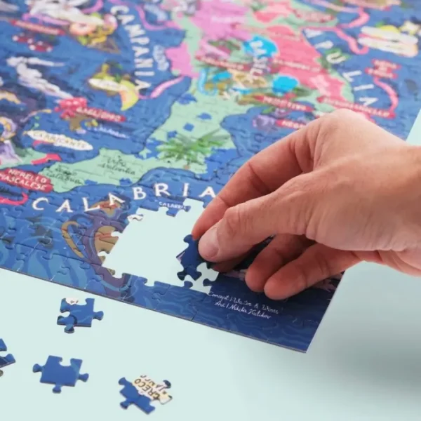 Puzzle de 1000 pièces Les Vins d'Italie, Water & Wine