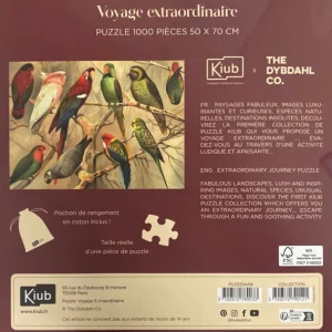 Puzzle de 1000 pièces Perroquets, Kiub