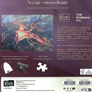 Puzzle de 1000 pièces Poulpe, Kiub