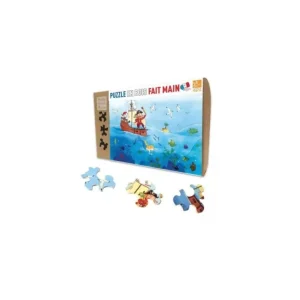 Puzzle en bois 24 pièces Les Pirates, Wilson Jeux