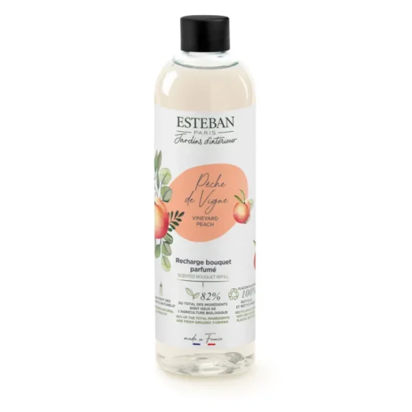 Recharge de bouquet parfumé Pêche de Vigne, Esteban