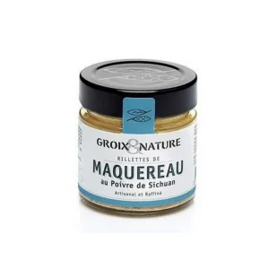 Rillettes de Maquereau au poivre de Sichuan, Groix et Nature