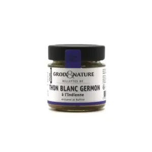 Rillettes de Thon Blanc Germon à l'Indienne, Groix et Nature