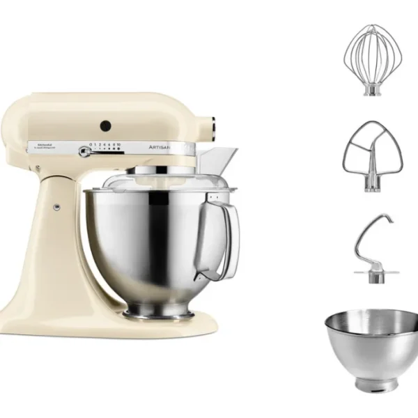 Robot Artisan Crème 5KSM185PSEAC, KitchenAid