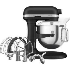 Robot Artisan Pâtissier à Bol Relevable 6.6L Truffe Noire 5KSM70SHXEBK, KitchenAid