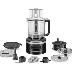 Robot Ménager Multifonction 3.1L Noir Réglisse, KitchenAid