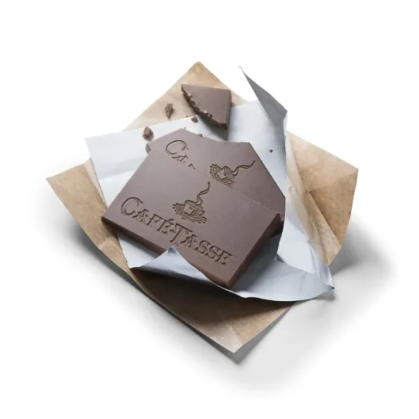Sachet de 20 mini-tablettes de chocolat assorties, Café Tasse