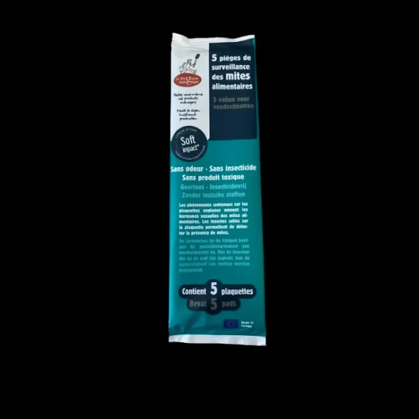 Sachet de 5 pièges de surveillance des mites alimentaires, Ecodis