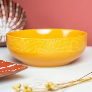 Saladier 16 cm Vésuvio Safran, Table Passion