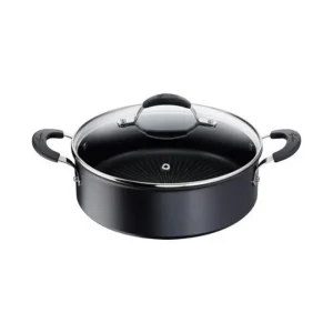 Sauteuse 26 cm antiadhésive avec couvercle Tempra, Lagostina