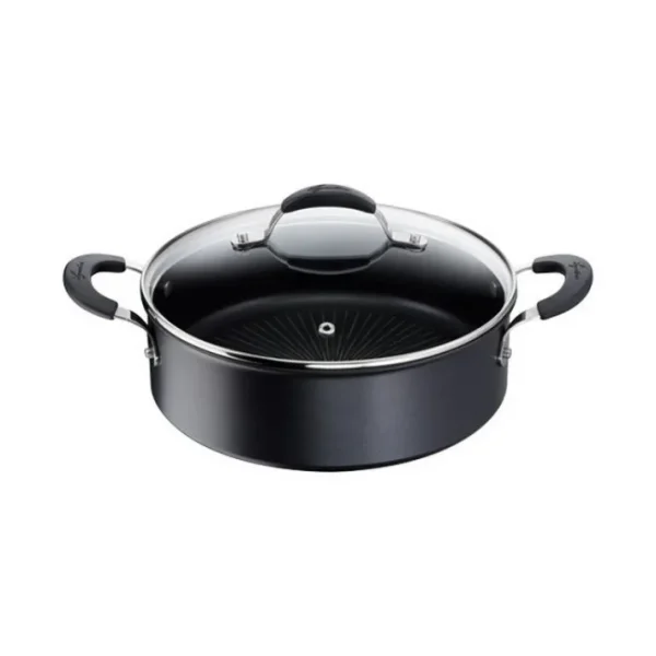 Sauteuse 26 cm antiadhésive avec couvercle Tempra, Lagostina