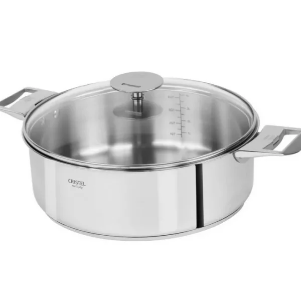 Sauteuse 24cm amovible inox Casteline, Cristel