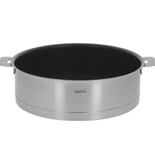 Sauteuse 28cm anti adhérente strate amovible, Cristel