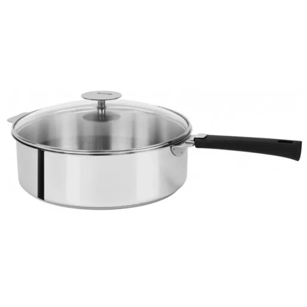 Sauteuse 18cm inox amovible Mutine, Cristel