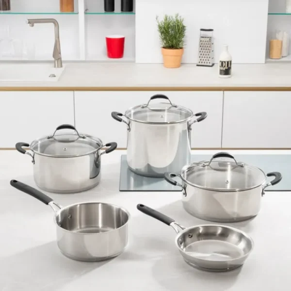 Sauteuse inox 26 cm Tempra avec couvercle, Lagostina