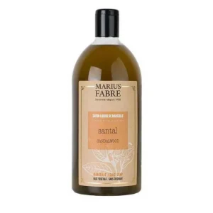 Savon liquide de Marseille Santal, Marius Fabre