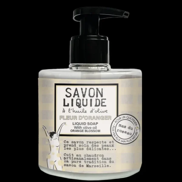 Savon Liquide Fleur d'Oranger, Mas du Roseau