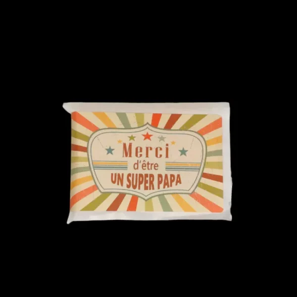 Savonnette de Remerciement Super Papa, Mas du Roseau