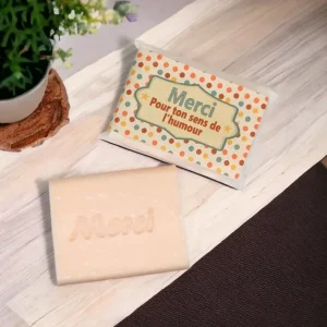 Savonnette de Remerciement Pour ton Sens de l'Humour, Mas du Roseau