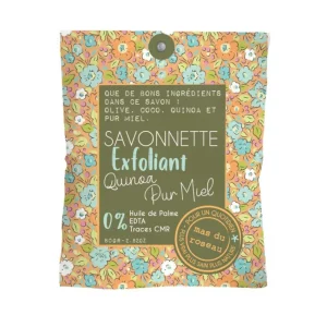 Savonnette Exfoliante quinoa pur miel, mas du roseau