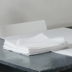 Serviette de table Chateaurenard Blanc, Sud Etoffe