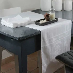 Serviette de table Chateaurenard Blanc, Sud Etoffe
