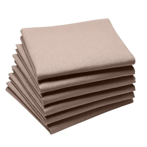Serviette de Table Coton Uni 45 x 45 cm, Coucke