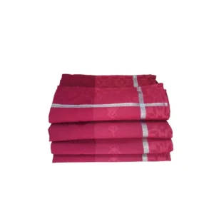 Serviette de table Réveillon Rouge, Sud Etoffe