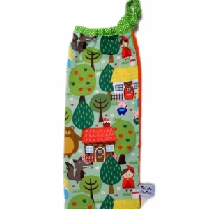 Serviette élastiquée Chaperon Rouge, Les Petits Pinpins