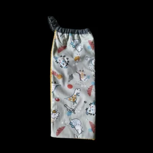 Serviette élastiquée Petit Dino, Les Petits Pinpins