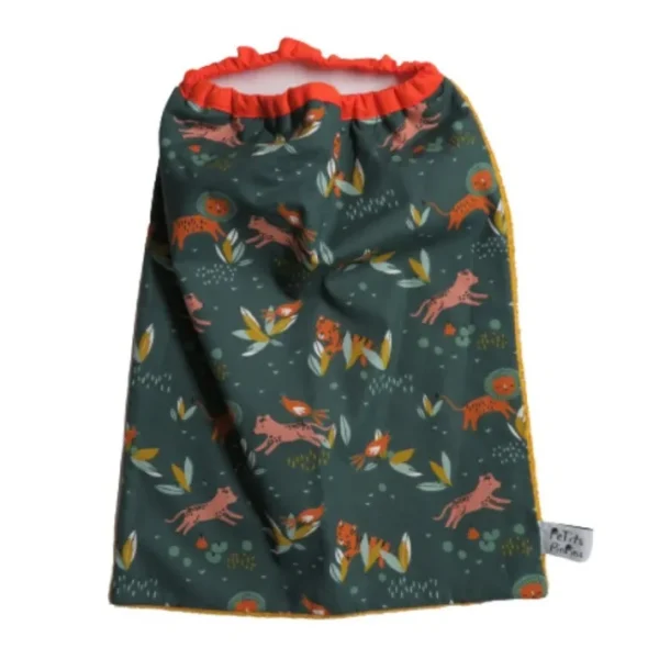 Serviette élastiquée Prairie, Les Petits Pinpins