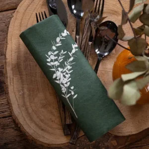 Serviettes en papier Eucalyptus, Françoise PAVIOT